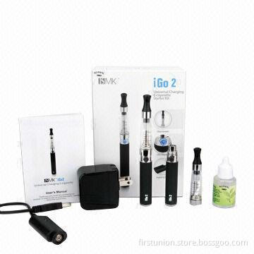 E-cigarette, iGo2 from Dust-free Factory, 650/1,000mAh Capacity